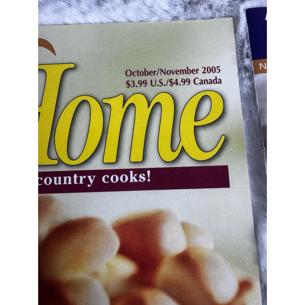 Lot Of 3 Taste Of Home Cooking Cookbook Magazines 2005 2006‎